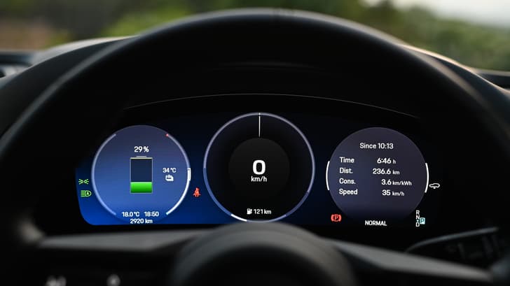 Porsche Macan Ev Dashboard