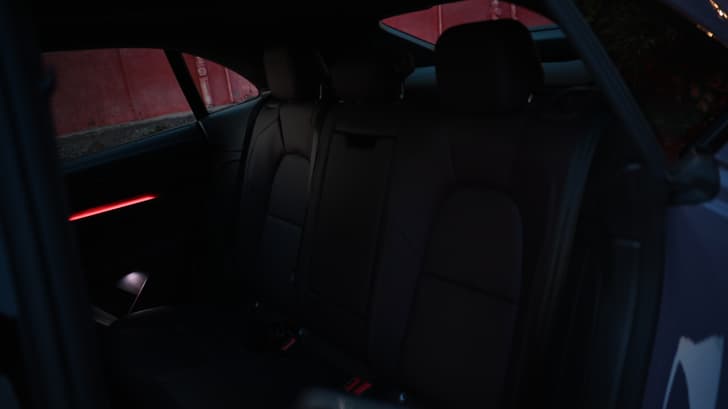 Porsche Macan Ev Second Row Seats