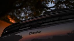 Porsche Macan Ev Rear View