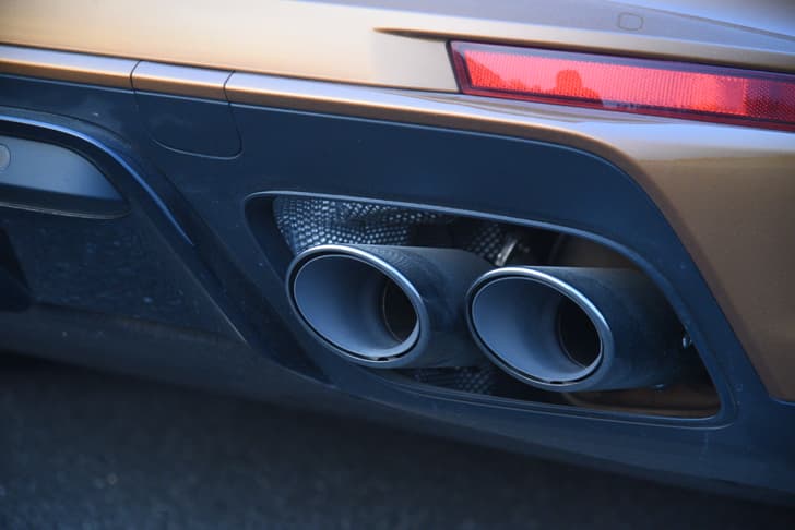 Porsche Panamera Chrome Exhaust