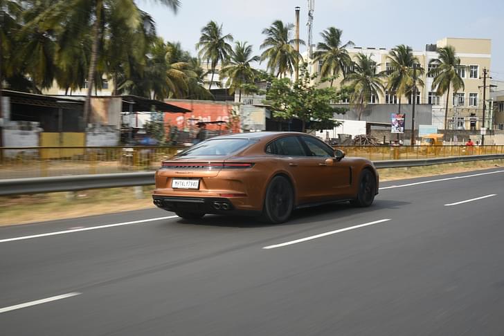 Porsche Panamera Rear View