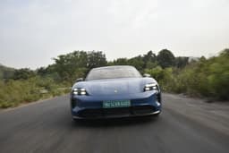Porsche Taycan Front View