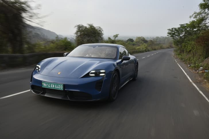 Porsche Taycan Front Right Three Quarter