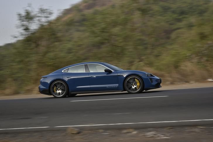 Porsche Taycan Front Right Three Quarter
