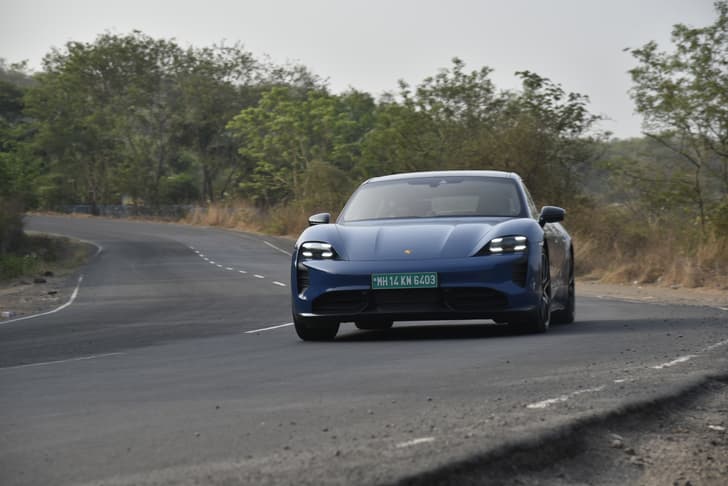 Porsche Taycan Front Right Three Quarter
