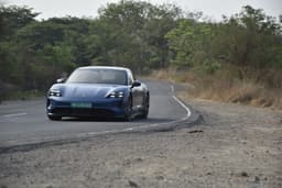 Porsche Taycan Front Right Three Quarter