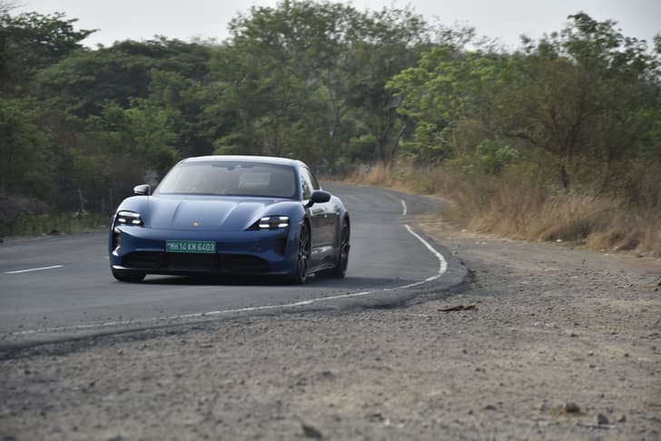 Porsche Taycan Front Right Three Quarter