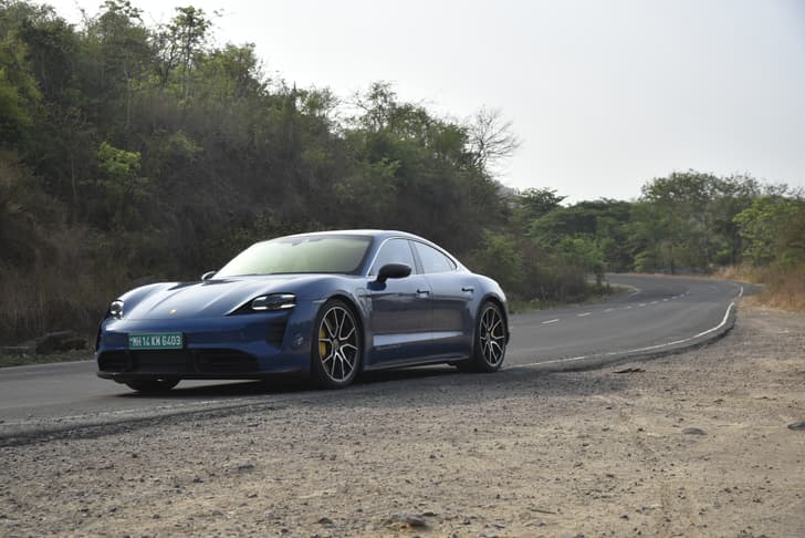 Porsche Taycan Front Left Three Quarter