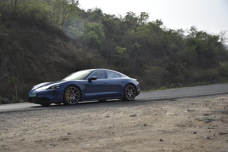 Porsche Taycan Front Right Three Quarter