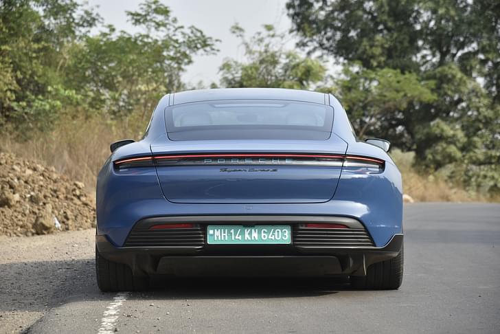 Porsche Taycan Rear View