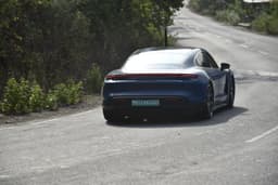 Porsche Taycan Rear View
