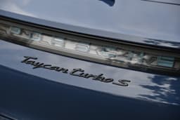 Porsche Taycan Rear View