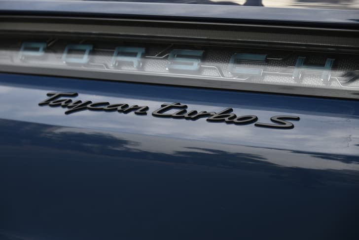 Porsche Taycan Color Blue