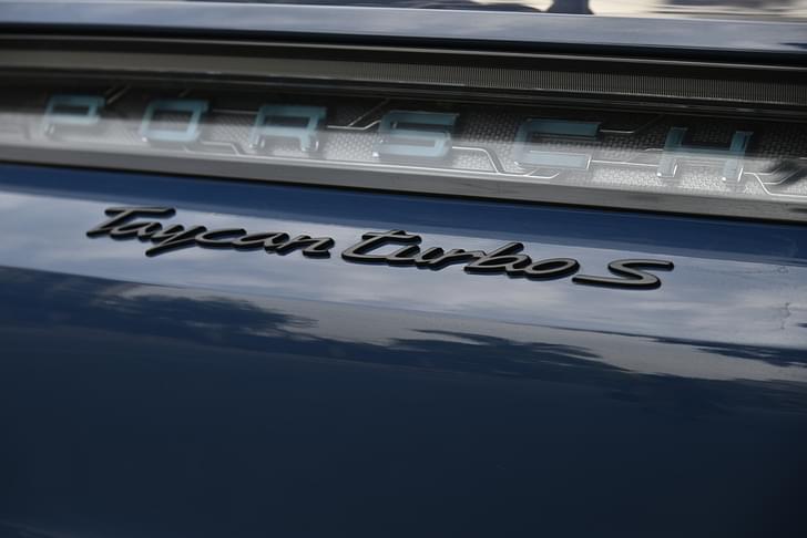 Porsche Taycan Color Blue