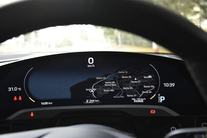 Porsche Taycan Dashboard