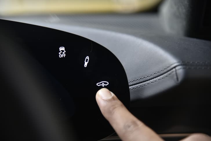 Porsche Taycan Dashboard