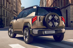 Renault Bridger Rear View Renault Bridger Rear View