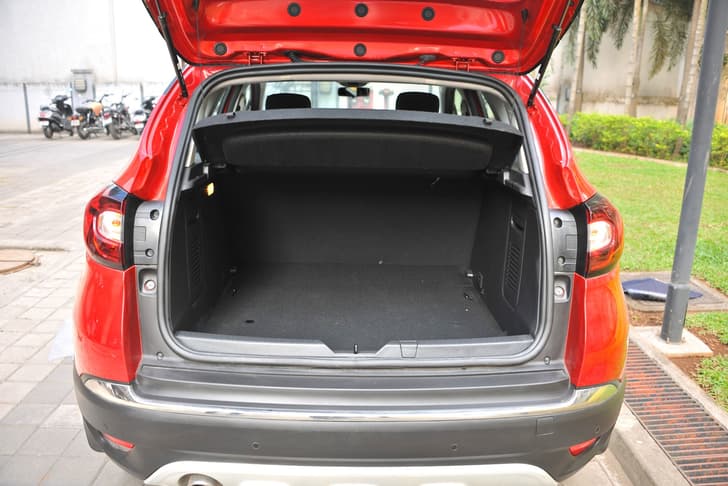 Renault Captur Boot Open