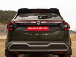Renault Duster Rear View