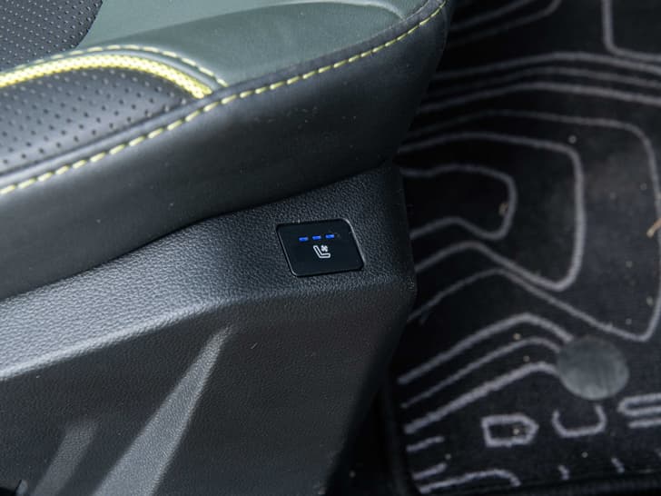 Co Passenger Height Adjustable Seat