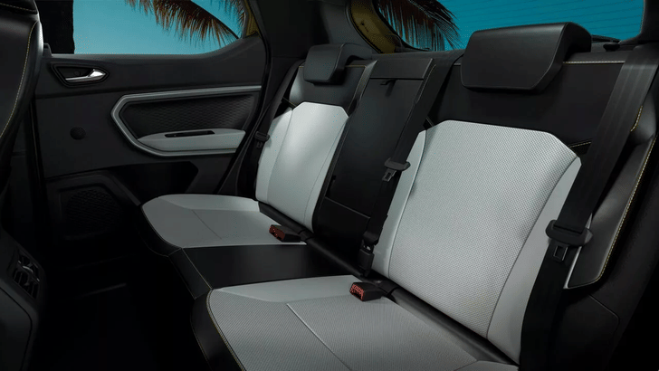 Renault Kiger Second Row Seats