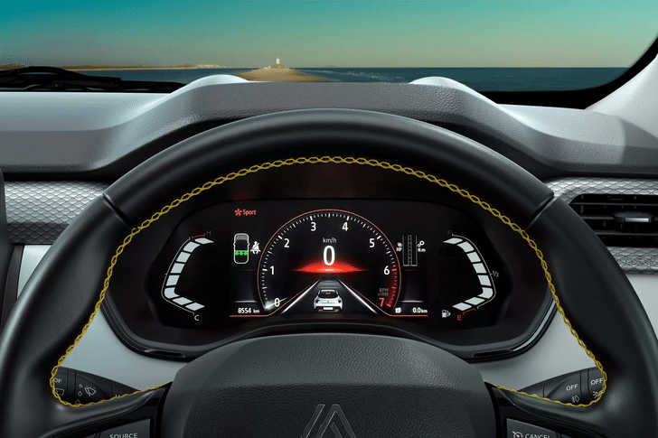 Renault Kiger Dashboard