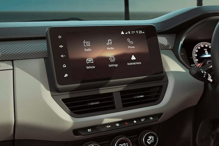 Renault Kiger Dashboard