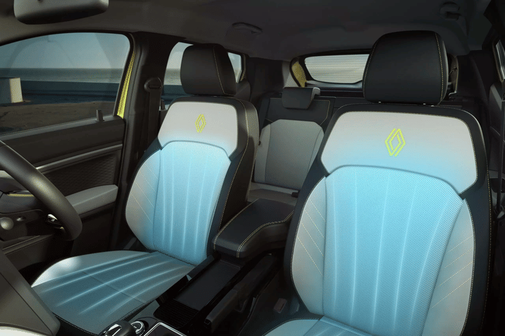 Renault Kiger Front Row Seats