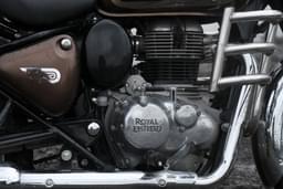 Royal Enfield Classic 350 Color Brown, Silver