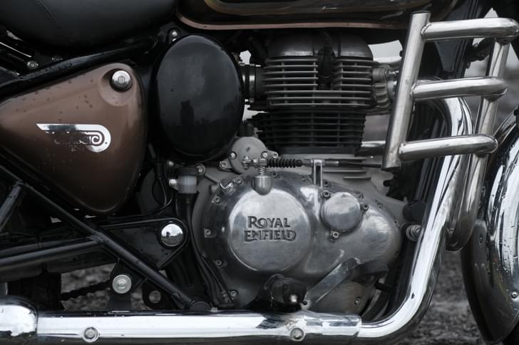 Royal Enfield Classic 350 Color Brown, Silver