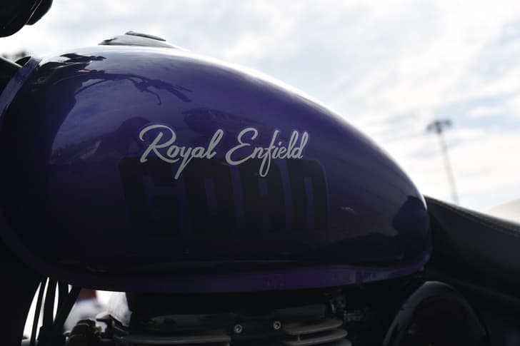 Royal Enfield Goan Classic 350 Color Purple