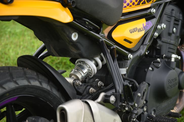 Royal Enfield Guerrilla 450 Color Yellow