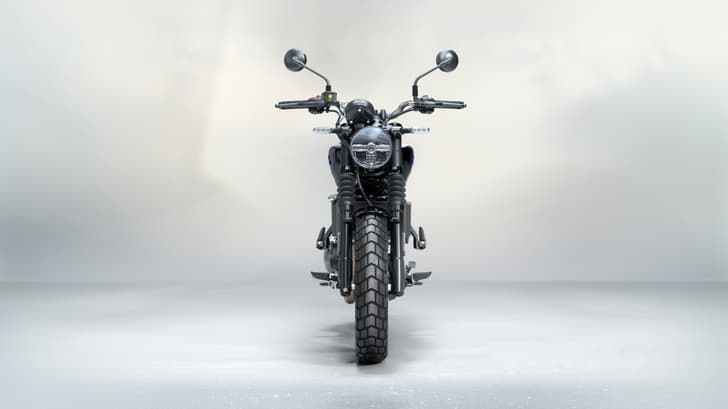 Royal Enfield Guerrilla 450 Front View