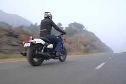 Royal Enfield Shotgun 650 Rear View