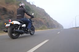 Royal Enfield Shotgun 650 Rear View