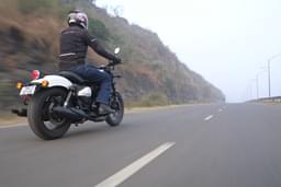 Royal Enfield Shotgun 650 Rear View