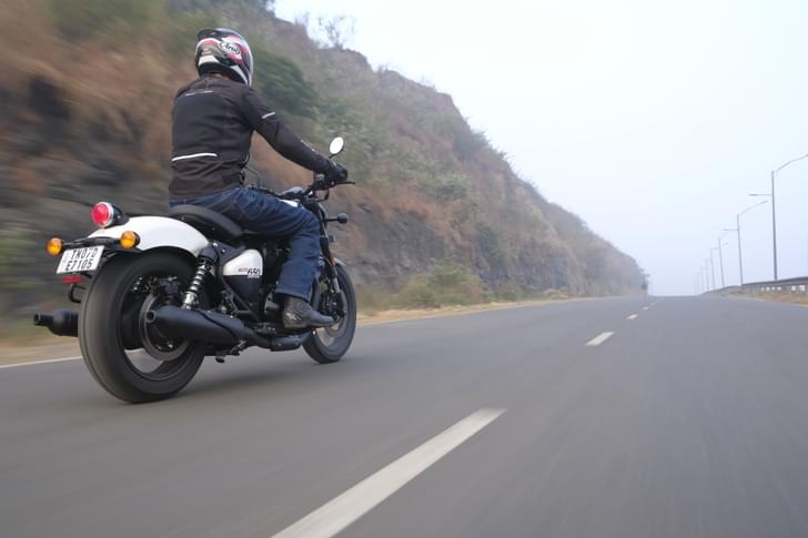 Royal Enfield Shotgun 650 Rear View