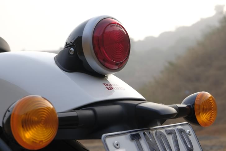 Royal Enfield Shotgun 650 Rear View