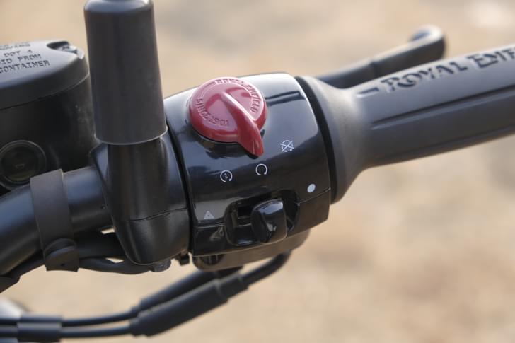 Royal Enfield Shotgun 650 Left Side Multifunction Switchgear