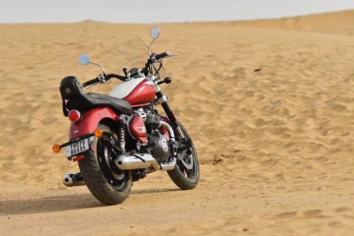 Royal Enfield Super Meteor 650 Rear View