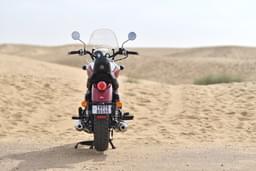 Royal Enfield Super Meteor 650 Rear View