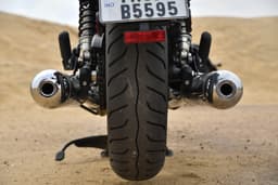 Royal Enfield Super Meteor 650 Rear View