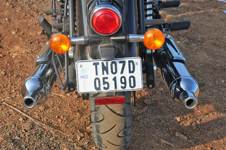 Royal Enfield Bullet 650 Rear View
