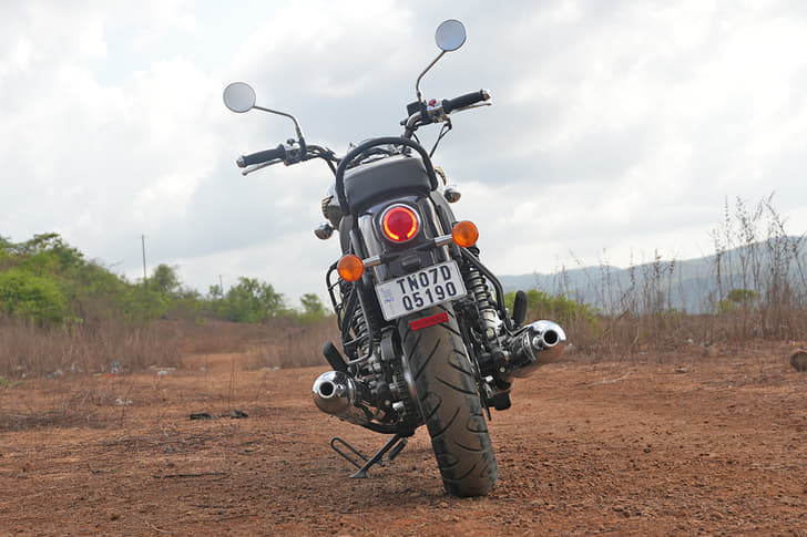 Royal Enfield Bullet 650 Rear View