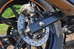 Royal Enfield Scram 440 Color Black, Orange