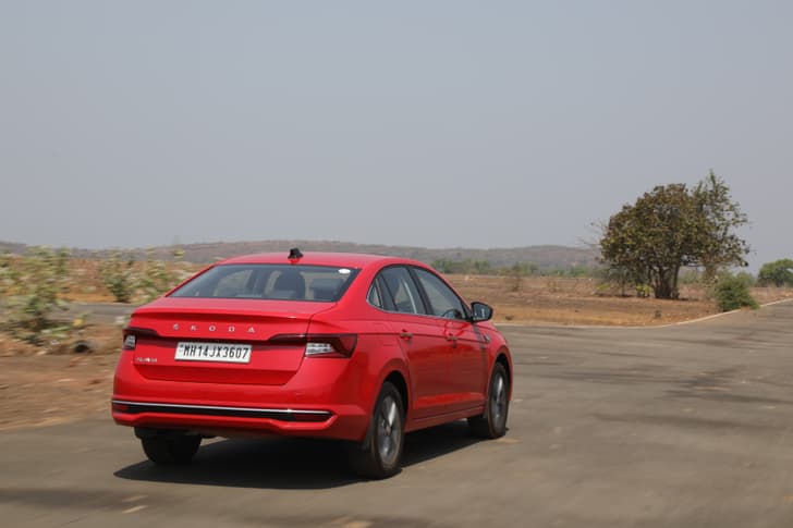 Skoda Slavia Rear View