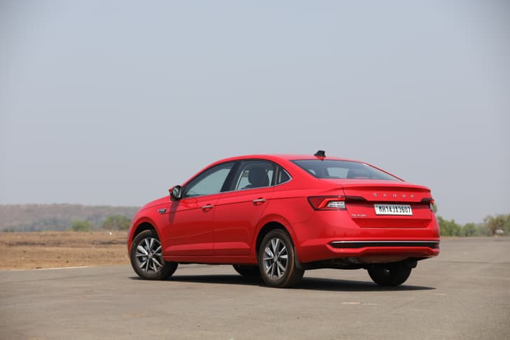 Skoda Slavia Rear View
