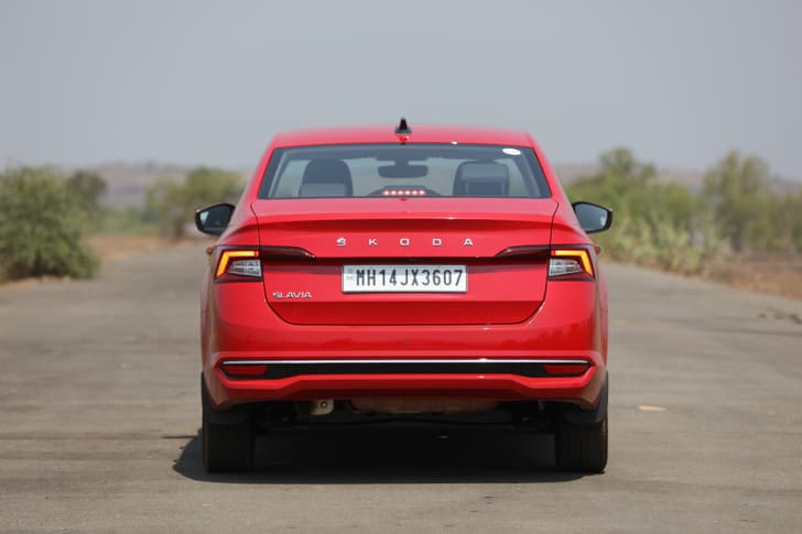 Skoda Slavia Rear View