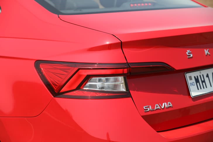 Skoda Slavia Rear View