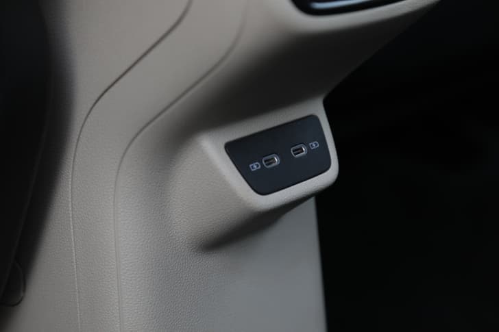 Skoda Slavia Charging Ports